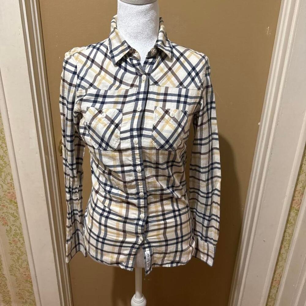 Aeropostale plaid button up